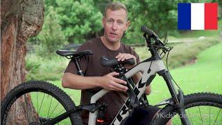 Installation et ajustement de la selle VTT Shotgun pour enfant