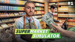 J’ARNAQUE TOUT LE MONDE EN TANT QUE CAISSIER !  (SuperMarket Simulator)