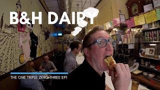 B&H Dairy Kosher Restaurant: NYC Jewish Comfort Food