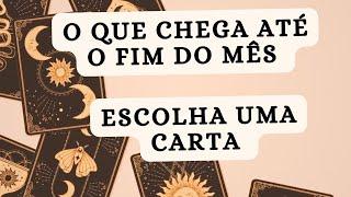 O que chega até o final do mês - Escolha uma carta