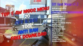  [AW/1.20] TOP 5 MODS MENU (CEX/DEX) + EBOOT ANTI BAN + TOOL (Download)