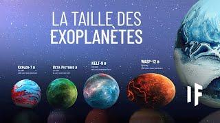 A quel point les exoplanètes sont-elles grosses ?