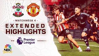 Southampton v. Manchester United | PREMIER LEAGUE HIGHLIGHTS | 9/14/2024 | NBC Sports