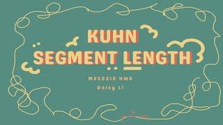 Daisy Li-Kuhn Segment Length