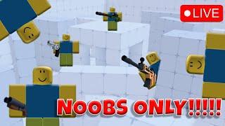 LIVE ONLY NOOBS ALLOWED (Roblox Rivals) Grinding Blaze Wrap.