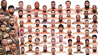 Breaking Down Every Single Ranked Fighter In The UFC (UPDATED)