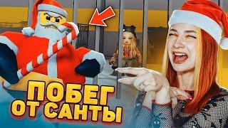 ПОБЕГ от НОВОГОДНЕГО БАРРИ ВОНЮЧКИ в РОБЛОКСЕ ► ROBLOX