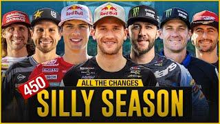 New Bikes, Contracts, Team Changes, and More | Silly Season 450 Class