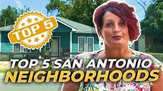 Top 5 NEIGHBORHOODS In San Antonio Texas | San Antonio Texas Real Estate | San Antonio TX 2024