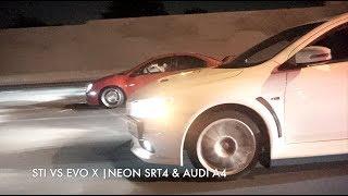 STI vs EVO X, CIVIC TYPE R & MORE