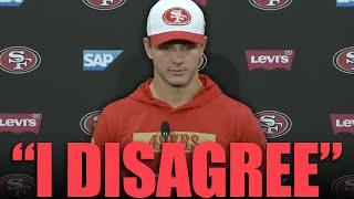 49ers Brock Purdy Disagrees With Chiefs Spagnuolo's Claim That Has No Weakness