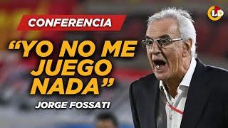 SELECCIÓN PERUANA: JORGE FOSSATI: "YO NO ME JUEGO NADA" - LATINA DEPORTES