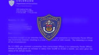 Years after approving promotions, Colorado Dept. of Corrections now require repayment