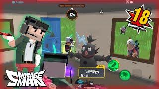 GAMEPLAY BARBAR MK 14 + HAVERBOARD POWER SAUSAGE MAN Mr.Kong #sausageman #mrkong