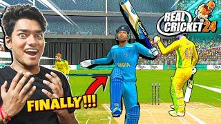 REAL CRICKET 24 IS FINALLY HERE!!! - RC24 First Gameplay! 