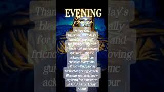 EVENING PRAYER 