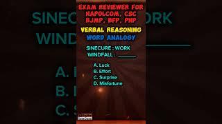 Improve your Vocabulary | Word Analogy Reviewer For Napolcom Exam And CSE, BJMP, BFP #wordanalogy