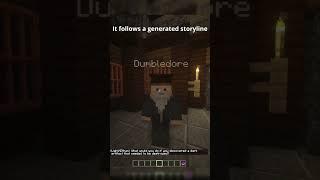 AI Characters in Minecraft + ChatGPT + Hogwarts - Demo voice #shorts #minecraftshorts