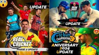 Real Cricket 24 2.0 Update finally | Wcc3 New Update | Dream Cricket 24 Update & RC24 Patch Update