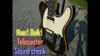 SoundCheck (handmaid Telecaster guitar by Milaev)