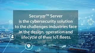 Securyzr Server to manage the security of heterogeneous fleets of IoT devices