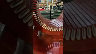 Part 3 Rewind process of a 300 HP 6 pole electric motor