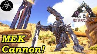 ARK Extinction #106 ► Journeyman MEK Blueprint! Cannon & Rockets!