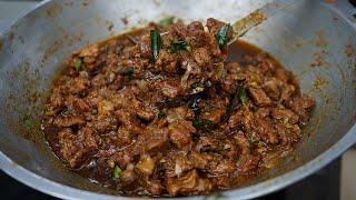 மட்டன் சுக்கா மதுரை அன்பகம் மெஸ் சுவையில இப்படி செய்ங்க/Mutton sukka/Mutton gravy/Mutton varuval