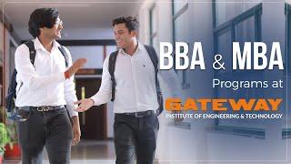 BBA & MBA programs at GIET I Gateway Institute of Engineering and Technology Sonepat