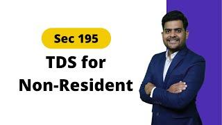 Sec 195 TDS on payment outside India