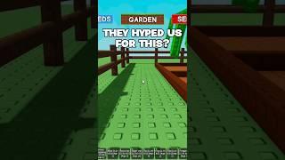 No way They hyped us with "Extension Update"  #roblox #growagarden