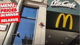 McDonalds In Minsk Belarus  (Cost Of Living, Menu, Prices)