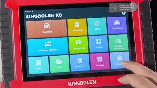 Kingbolen K8 all Systems OBD2 Scanner with ECU Coding and Bi-Directional test