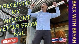 My K1-VISA JOURNEY.  I GOT MY WELCOME LETTER FROM NVC /TIMELINE 2022 / USCIS  /  / EP7