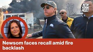 Recall effort against Newsom underway in California following alleged mishandling of LA fires