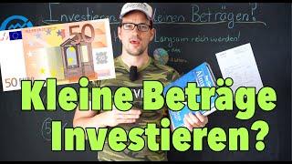 100 Euro in kleinen Beträgen jetzt investieren? 5 wichtige Tipps