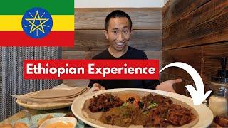 Traditional Ethiopian FEAST At LeYou Ethiopian!!!