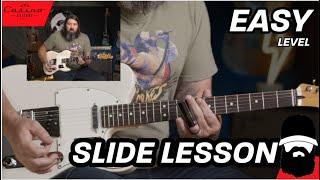 Easy Slide Guitar Riff | Lessons With Jonathan