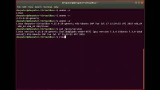 How to get Linux Kernel information using command