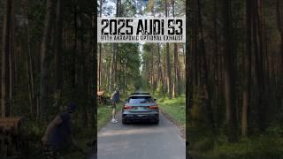 Alone in the forest with the 2025 Audi S3 with Akrapovic | #audi #s3