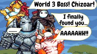 IdleOn - World 3 World Boss Chizoar! First Look!