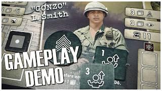 Purple Haze Gameplay Demo | Solo Vietnam War Tactical Combat Game | Board Game | Phalanx