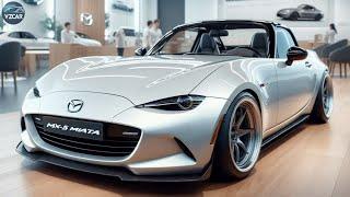 New 2025 Mazda MX-5 Miata Unveiled - A Great Roadster That Won't Break The Bank!