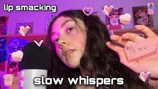 Asmr a not so happy whispered ramble :P (slow and steady whispers, natural mouth sounds)