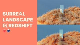 Easy Landscape in Redshift C4D (tutorial) 