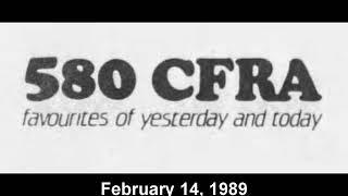 580 CFRA Ottawa 1989 DX aircheck