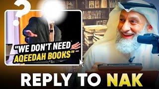 Do we need Aqeedah books? A reply to NAK