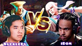 SF6 ▰ NuckleDu ( Guile ) VS iDom  ( Manon ) ▰ High Level Gameplay