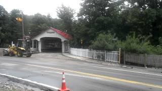 Highway crews repair Route 119 after flooding