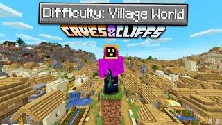 Can You Beat Minecraft On A Village Only World?